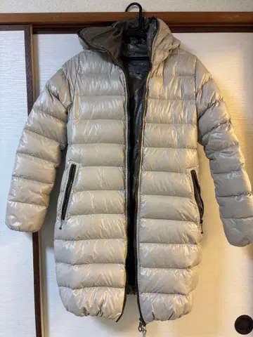 DUVETICA 롱 다운 베이지 40