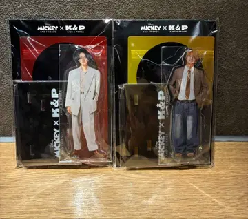 Mickey x K&P 아크릴 스탠드 2점 세트