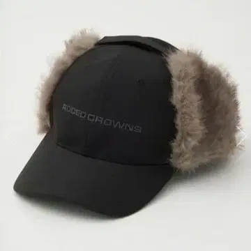 RODEO CROWNS 퍼 달린 캡