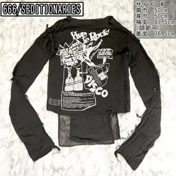 666 SEDITIONARIES 세디셔너리 티셔츠