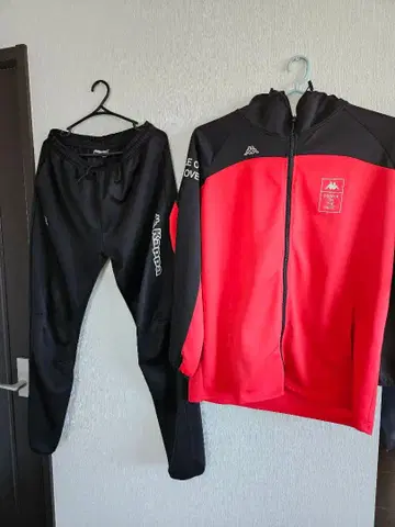 Kappa 셋업 빨검 4L 사이즈