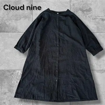 클라우드나인 코튼 린넨 원피스 튜닉 긴팔 7부 소매