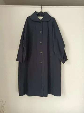 로데오 크라운 네이비 오버 사이즈 롱 코트