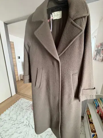 PUBLIC TOKYO 롱 코트 브라운