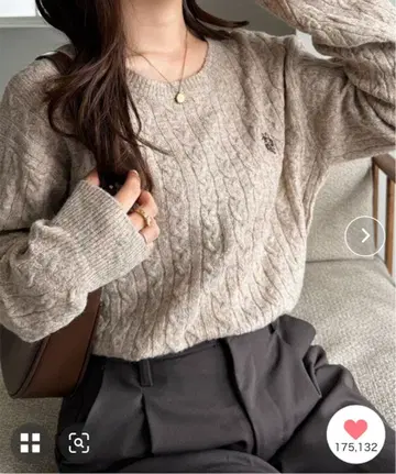 U.S.POLO ASSN. 니트 스웨터 새상품 무사용