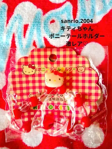 산리오 키티 포니테일 홀더 [ 초레어 ]