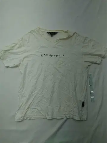 투 비 바이 에네스베 V넥 T셔츠 38 여성용 화이트 계열