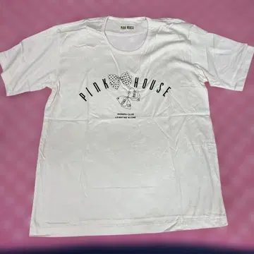 미사용품 PINKHOUSE 반팔 T셔츠 아이보리 L 사이즈