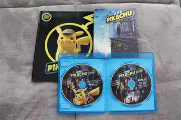 명탐정 피카츄 Blu-ray 2장 세트 팜플렛 카드 스틸북 포함