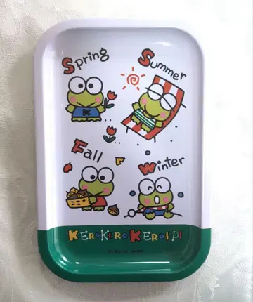 [ 레어 ] 산리오 KEROKEROKEROPPI 스틸 트레이