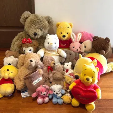 곰 봉제 인형 묶음 판매 푸우