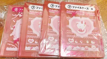 헬로키티 복권 파일 케이스 A 4개 세트