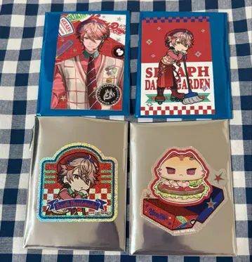 니지산지 VOLTACTION 카드 스티커 세라프 다즐 가든