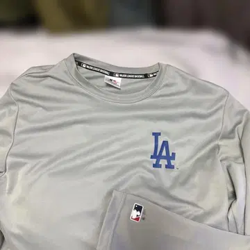 MLB 로스앤젤레스 다저스 긴팔 티셔츠 LL 그레이