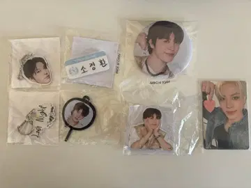 treasure 정환 트레이딩 카드 캔뱃지