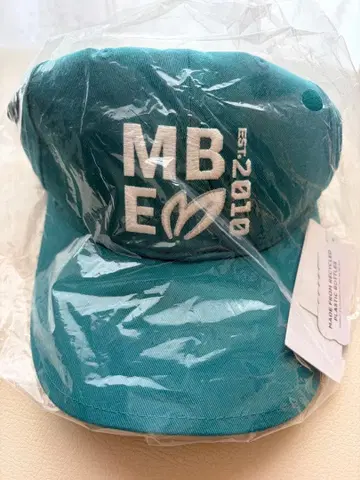 가격 인하 중! MBE 터콰이즈 캡 프리 사이즈