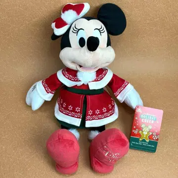 새상품 디즈니 스토어 홀리데이 미니 마우스 봉제 인형 2022년