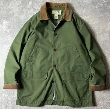 90s L.L.Bean 코듀로이 옷깃 헌팅 자켓 L