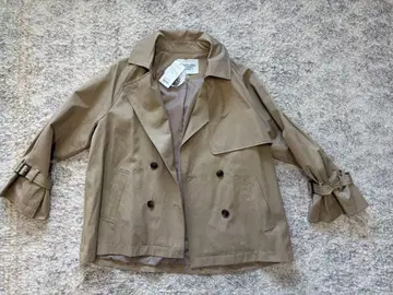 어반 리서치 발수 숏 트렌치 사이즈 38 택 포함 미사용 새상품