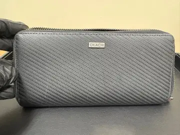 오카치 장지갑 그레이