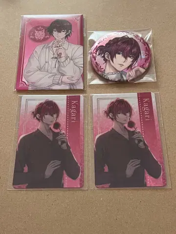 이케멘 왕자 카가리 캔뱃지 아크릴 카드 트레카 세트