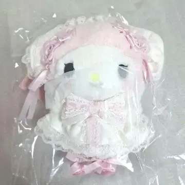 마이멜로디 마이멜로 마스코트 홀더 화이트 프릴 디자인 시리즈