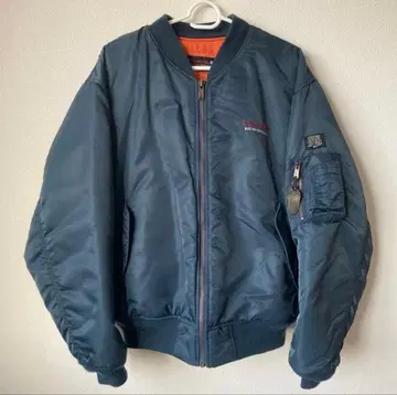 [레어] 컨버스 네이비 MA-1 플라이트 자켓