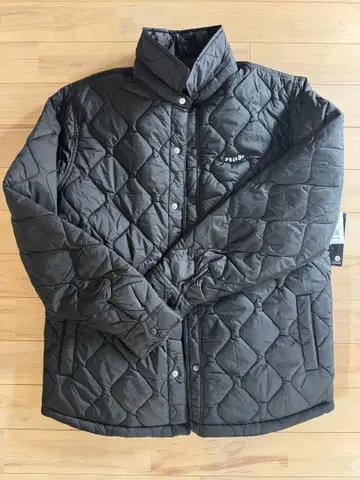 VOLCOM 퀼팅 자켓 M 블랙