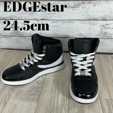 EDGEstar 하이컷 스니커즈 24.5cm 블랙