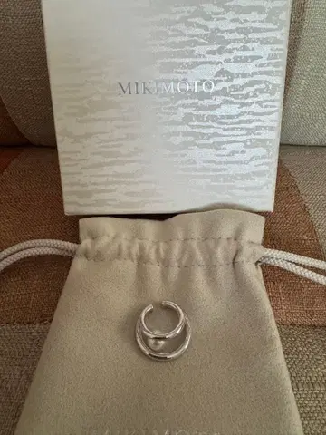 MIKIMOTO 실버 펄 이어커프