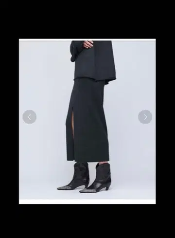 AEWEN MATOPH 슬릿 니트 스커트 허리밴딩 2.4만 엔