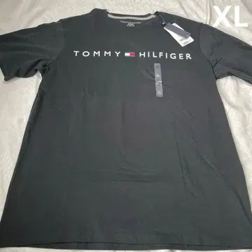 [새상품] Tommy T셔츠 반팔 블랙 XL