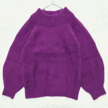 새상품급 스픽앤스팬 SPICK & SPAN 퍼 니트 보틀넥