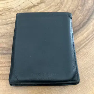 PHOQUE MORRIS 블랙 접이식 지갑