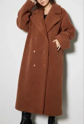 테디 보아 2WAY 롱 코트 rienda