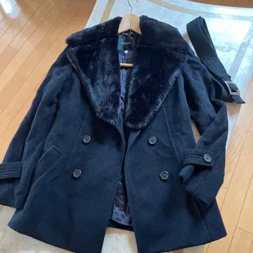 BOSCH 블랙 체스터 코트 38