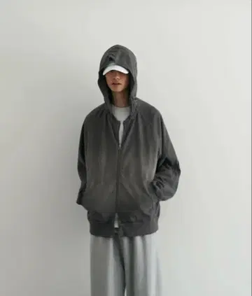 SAN SAN GEAR Washed hoodie zip-up 25aw