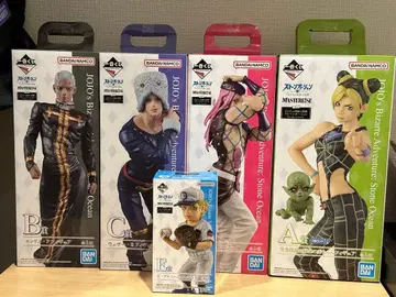 제일복권 죠죠의 기묘한 모험 스톤 오션 피규어 5체 세트