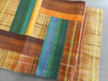 순수 실크 기리바메 후쿠로 오비 용 오비