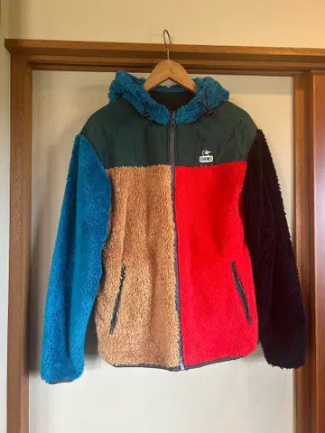 CHUMS 참스 플리스 리버서블 자켓 멀티 컬러