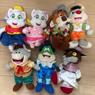 시마 스페인 마을 파르케 에스파냐 봉제 인형 7체 세트