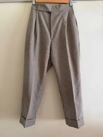 THE SHINZONE 체크 팬츠