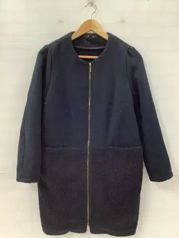 11.12 A989P 앤 바이 핑키앤다이안 롱 코트 네이비