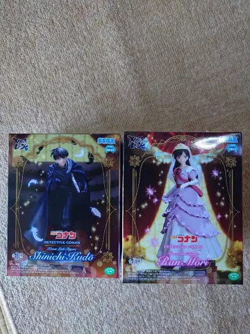 명탐정 코난 신이치 란 피규어 세트