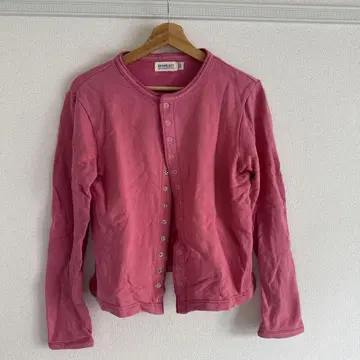 BEAMS BOY 핑크 가디건