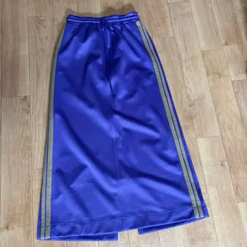 Ray BEAMS 보라색 사이드 스트라이프 타이트 스커트 사이즈 0