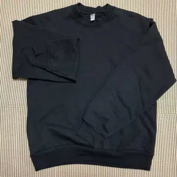 로스앤젤레스 어패럴 블랙 맨투맨 14oz