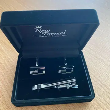 New Formal 커프스 단추 & 넥타이핀 세트