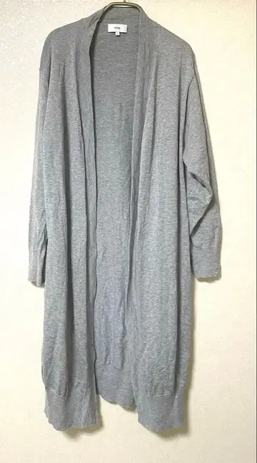 HYKE 하이크 그레이 롱 가디건