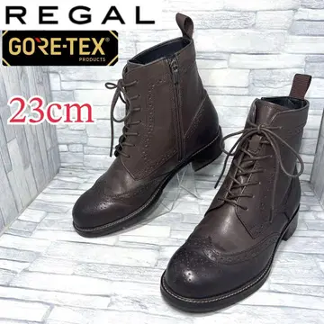 컨디션 최상 리걸 레이스업 부츠 고어텍스 다크 브라운 23cm